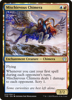 Mischievous Chimera [Theros Beyond Death]-1