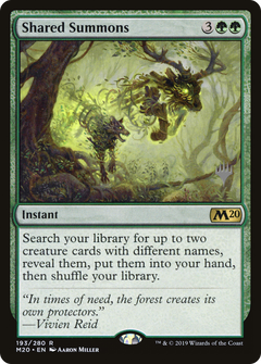 Shared Summons (Promo Pack) [Core Set 2020 Promos]-1