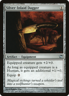 Silver-Inlaid Dagger [Innistrad]-1