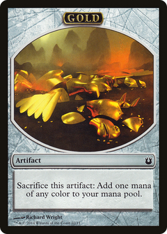 Gold Token [Born of the Gods Tokens]-1