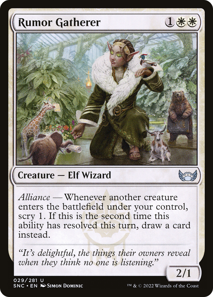 Rumor Gatherer [Streets of New Capenna]-1