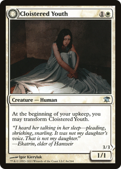 Cloistered Youth // Unholy Fiend [Innistrad]-3