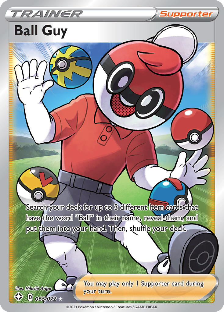 Ball Guy (065/072) [Sword & Shield: Shining Fates]-1