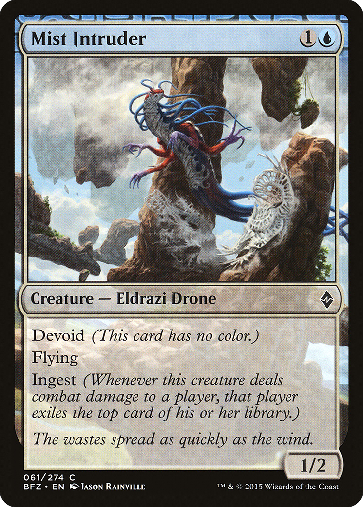 Mist Intruder [Battle for Zendikar]-1
