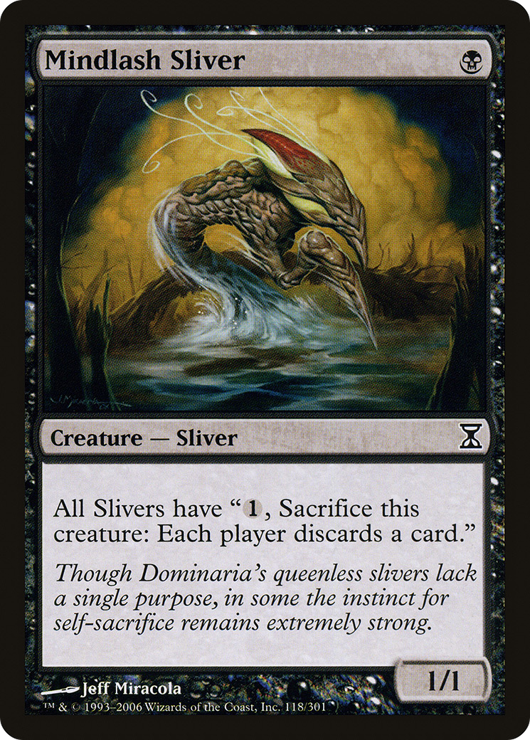 Mindlash Sliver [Time Spiral]-1