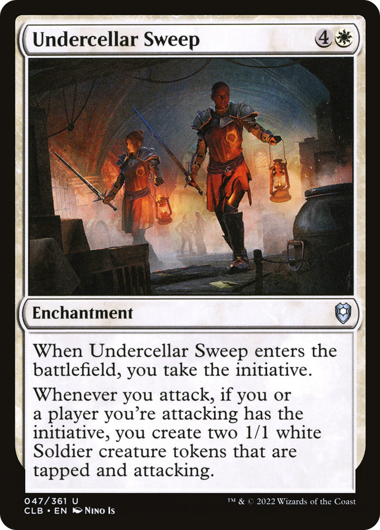 Undercellar Sweep (CLB-047) - Commander Legends: Battle for Baldur's Gate-1