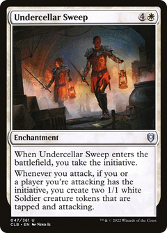Undercellar Sweep (CLB-047) - Commander Legends: Battle for Baldur's Gate Foil-1