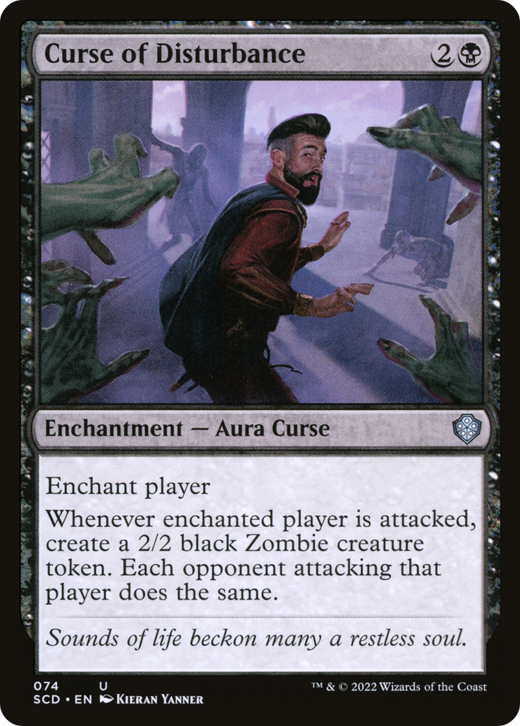 Curse of Disturbance [Starter Commander Decks]-1