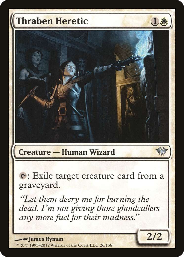 Thraben Heretic [Dark Ascension]-1