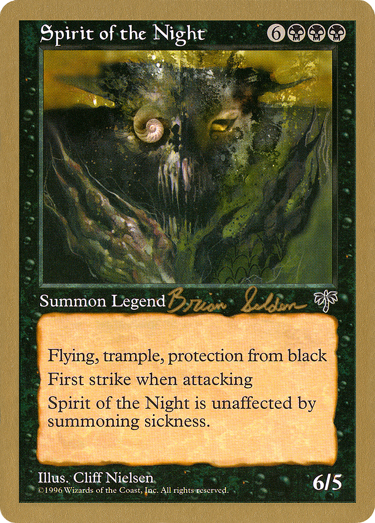Spirit of the Night - 1998 Brian Selden (MIR) (WCD-) - World Championship Decks 1998-1