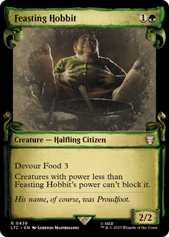 Feasting Hobbit [The Lord of the Rings: Tales of Middle-Earth Commander Showcase Scrolls]-1