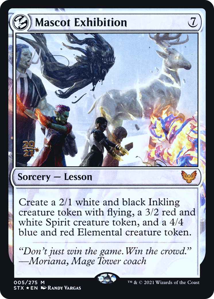 Mascot Exhibition [Strixhaven: School of Mages Prerelease Promos]-1