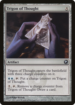 Trigon of Thought (SOM-217) - Scars of Mirrodin Foil-1