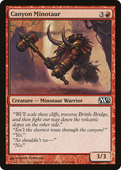 Canyon Minotaur [Magic 2013]-1