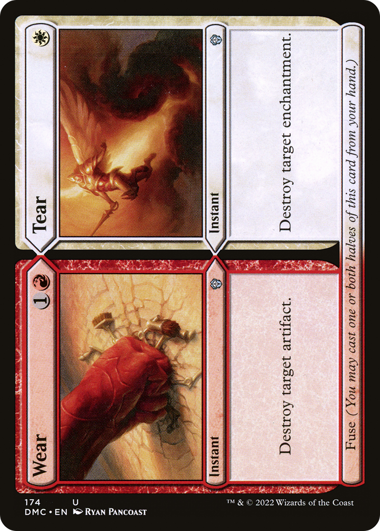 Wear // Tear (DMC-174) - Dominaria United Commander-1