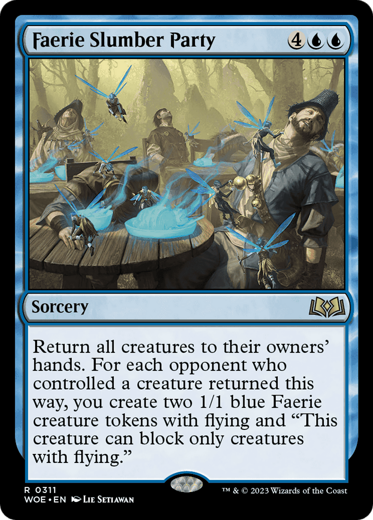 Faerie Slumber Party [Wilds of Eldraine]-1