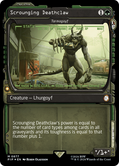 Scrounging Deathclaw - Tarmogoyf (Showcase) (Surge Foil) [Fallout]-1