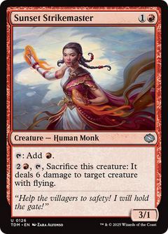 Sunset Strikemaster [Tarkir: Dragonstorm]-1