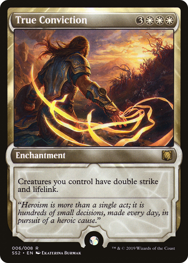 True Conviction (SS2-006) - Signature Spellbook: Gideon Foil-1