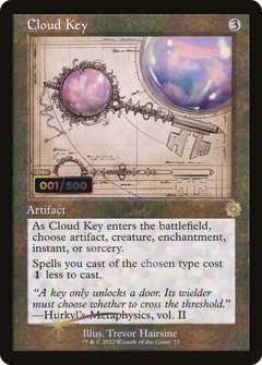 Cloud Key (Retro Schematic) (Serialized) [The Brothers' War Retro Artifacts]-1