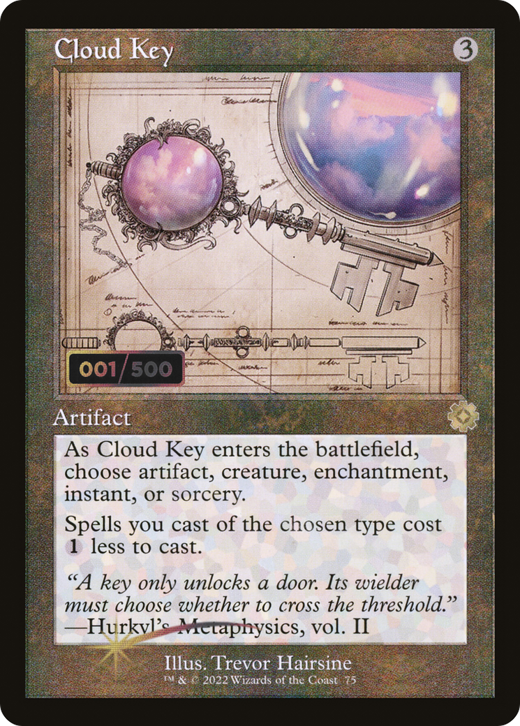 Cloud Key (Retro Schematic) (Serialized) [The Brothers' War Retro Artifacts]-1