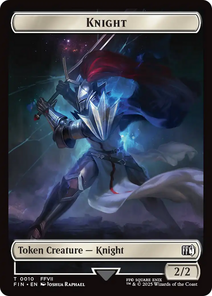 Hero (0002) // Knight Double-Sided Token [FINAL FANTASY Tokens]-2