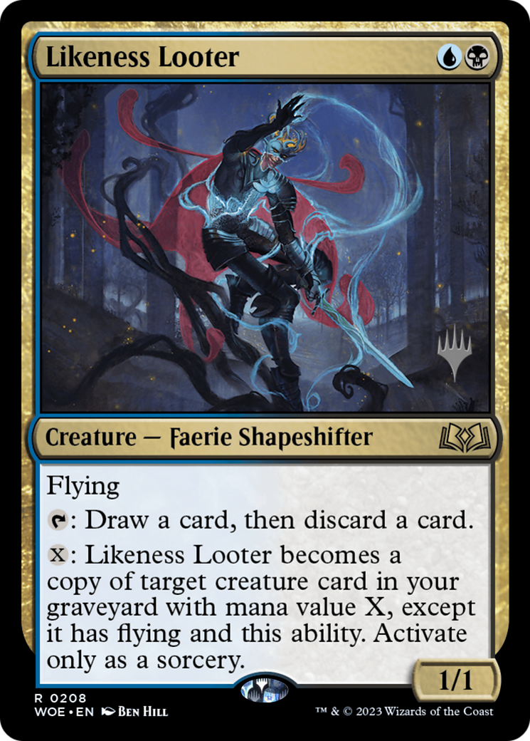 Likeness Looter (Promo Pack) [Wilds of Eldraine Promos]-1