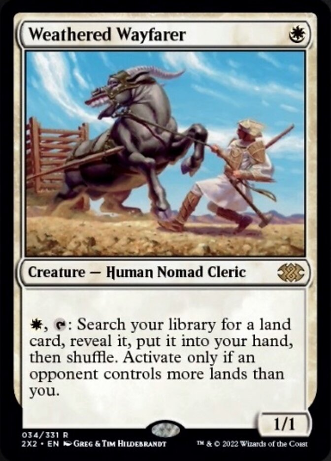 Weathered Wayfarer [Double Masters 2022]-1