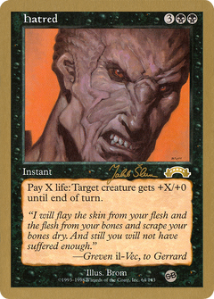 Hatred - 1999 Jakub Slemr (EXO) (SB) (WCD-) - World Championship Decks 1999-1