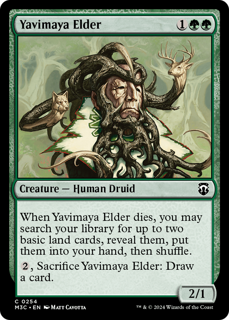Yavimaya Elder [Modern Horizons 3 Commander]-1
