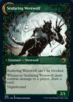 Suspicious Stowaway // Seafaring Werewolf (Showcase Equinox) [Innistrad: Midnight Hunt]-2