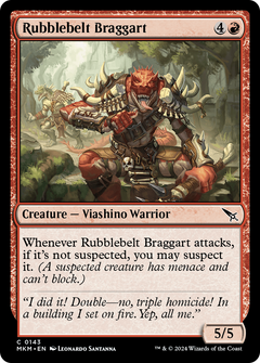 Rubblebelt Braggart [Murders at Karlov Manor]-1