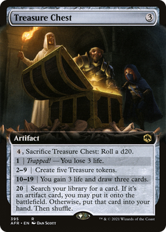 Treasure Chest (Extended Art) (AFR-395) - Adventures in the Forgotten Realms: (Extended Art) Foil-1