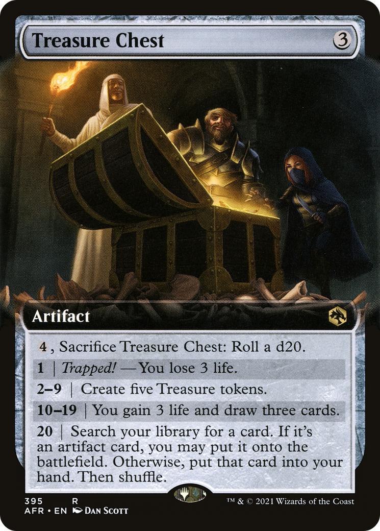 Treasure Chest (Extended Art) (AFR-395) - Adventures in the Forgotten Realms: (Extended Art)-1