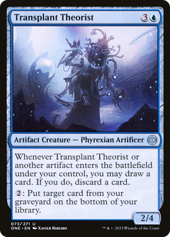 Transplant Theorist (ONE-073) - Phyrexia: All Will Be One Foil-1