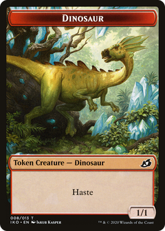 Dinosaur (TIKO-008) - Ikoria: Lair of Behemoths Tokens-1