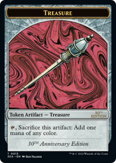 Treasure (0013) Token (30A-013) - 30th Anniversary Tokens-1