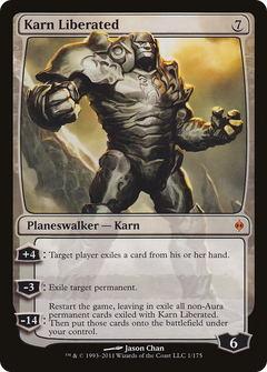 Karn Liberated [New Phyrexia]-1
