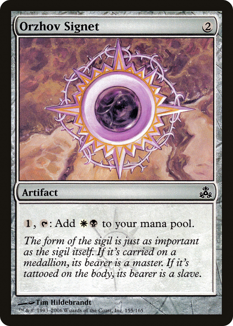 Orzhov Signet [Guildpact]-1