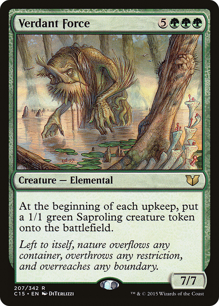 Verdant Force (C15-207) - Commander 2015-1