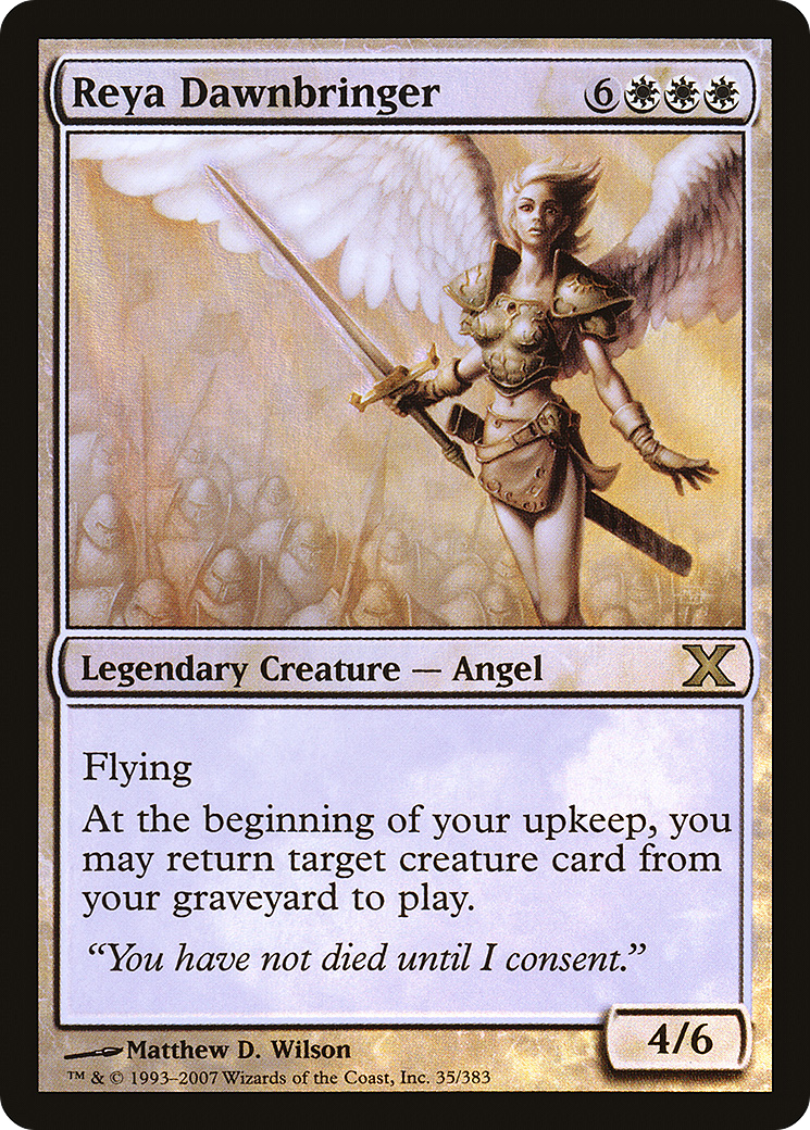 Reya Dawnbringer (10E-35★) - Tenth Edition Foil-1