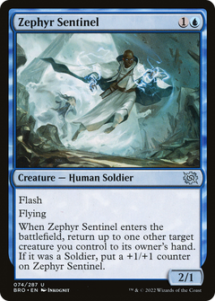 Zephyr Sentinel (BRO-074) - The Brothers' War-1