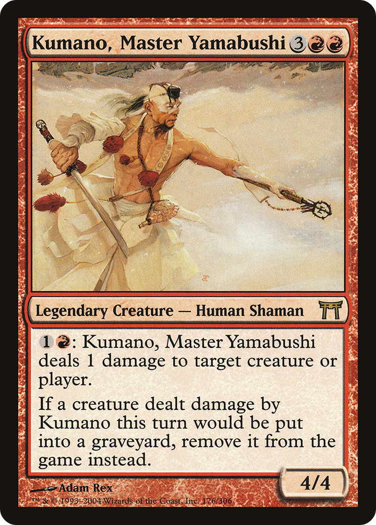 Kumano, Master Yamabushi [Champions of Kamigawa]-1