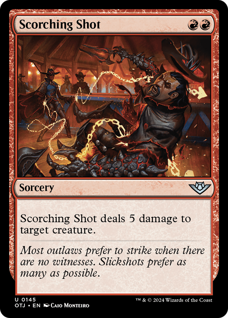 Scorching Shot [Outlaws of Thunder Junction]-1