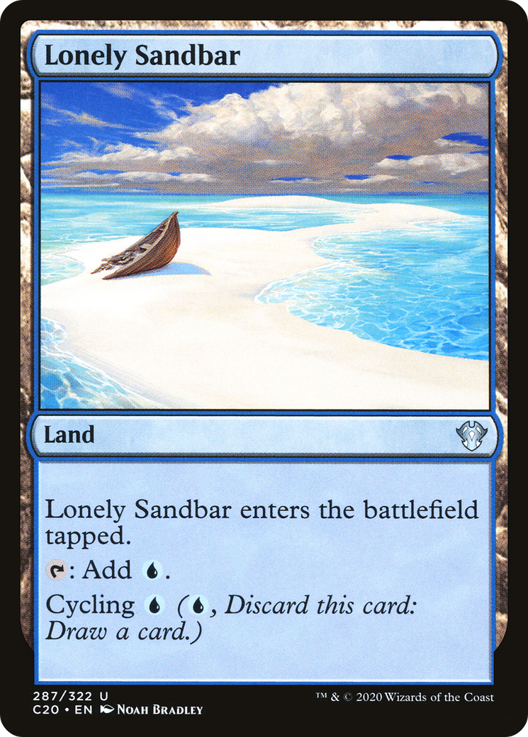 Lonely Sandbar [Commander 2020]-1