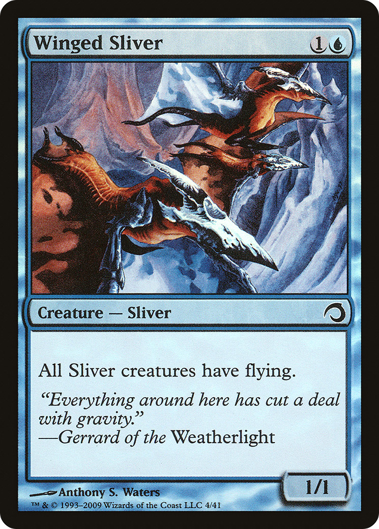 Winged Sliver (PDS-004) - Premium Deck Series: Slivers Foil-1