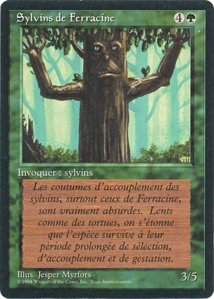 Ironroot Treefolk (FBB-) - Foreign Black Border-1