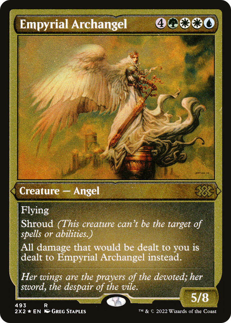 Empyrial Archangel (Foil Etched) [Double Masters 2022]-1