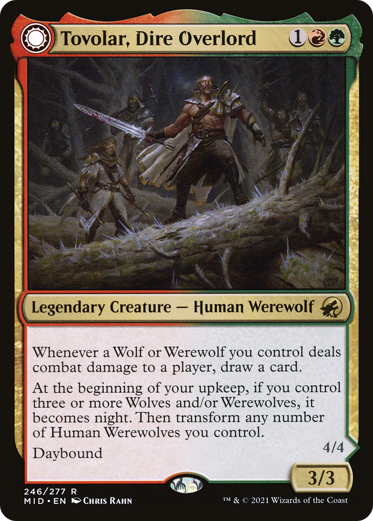 Tovolar, Dire Overlord // Tovolar, the Midnight Scourge [Innistrad: Midnight Hunt]-3