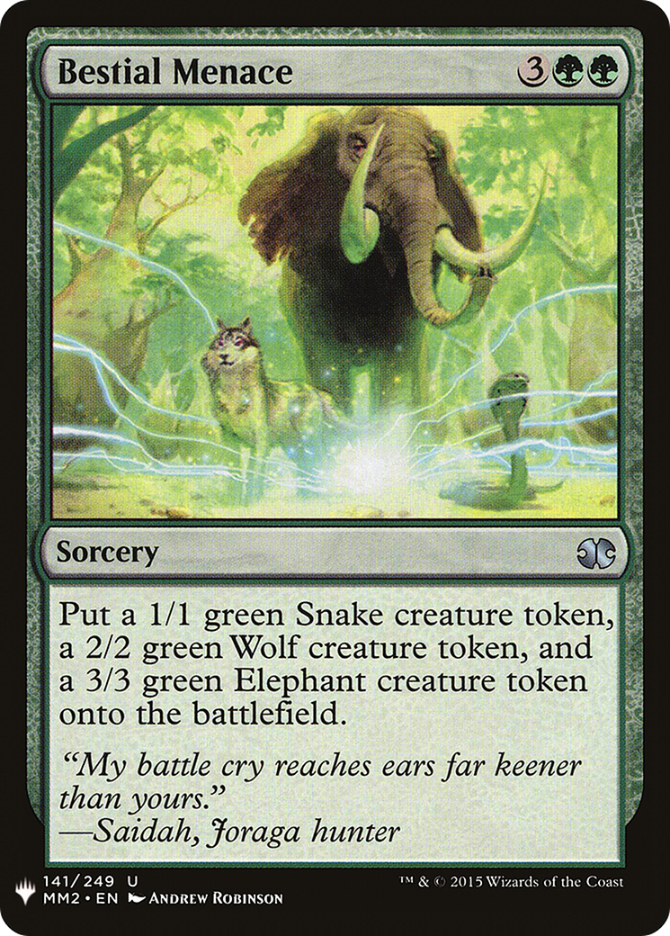 Bestial Menace [Mystery Booster]-1